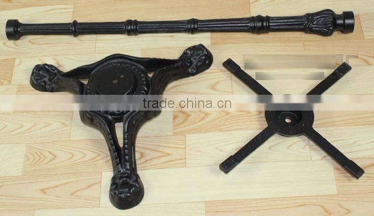 antique European style marble top cast iron High bar table LQ-G913