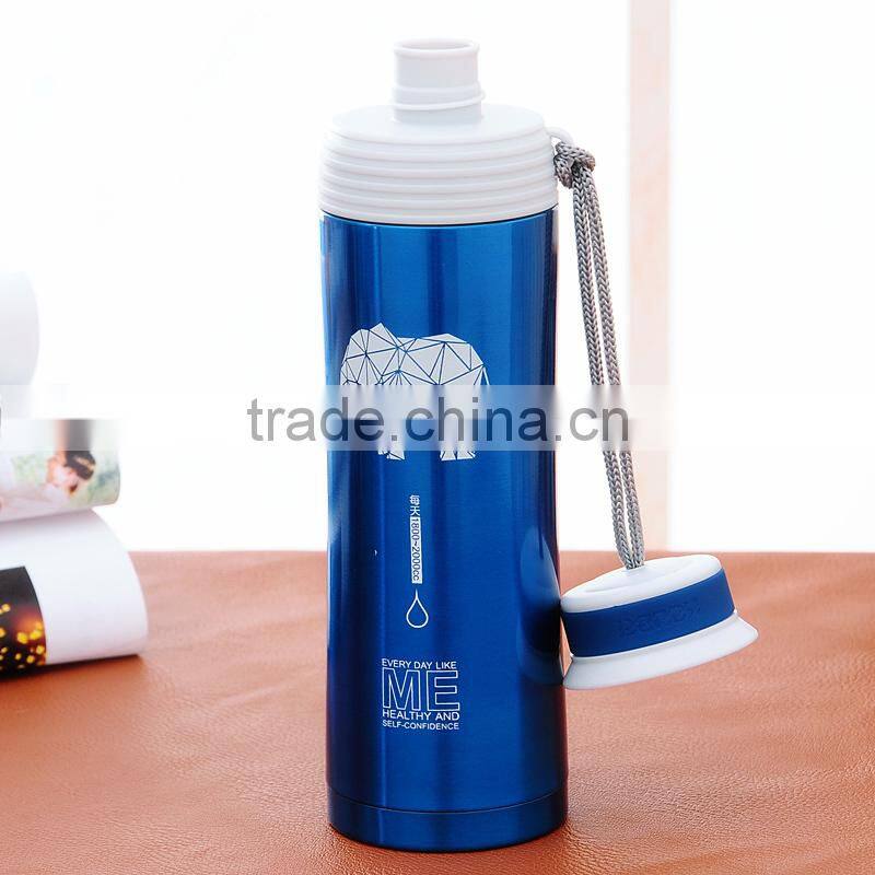 Supply Creative fashion Stainless steel thermos cup / cold insulation Cup (500ml)