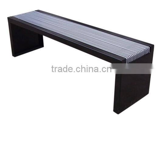 Arlau metal steel commercial outdoor benches