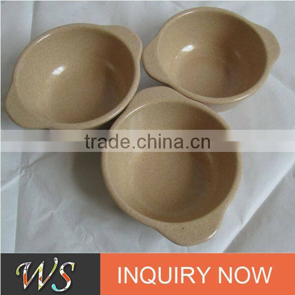 Biodegradable Rice Hull Dessert Plate