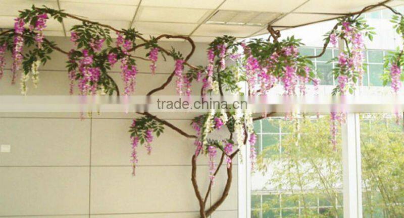 SJ new artificial wisteria for decoration