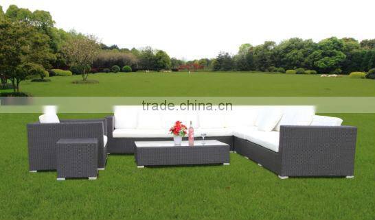 Fashion outdoor rattan corner sofa 6072