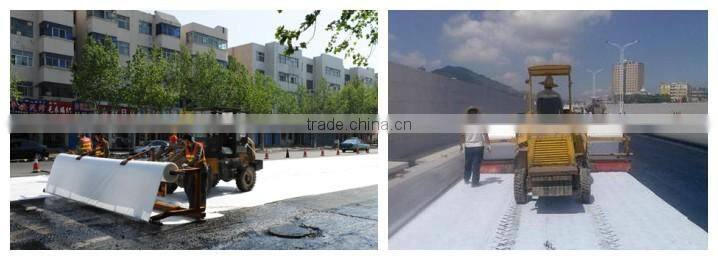 short fiber needle punched nonwoven geotextile(pp/pet)