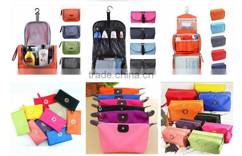 nylon waterproof material Customized cosmetic Wash Bag