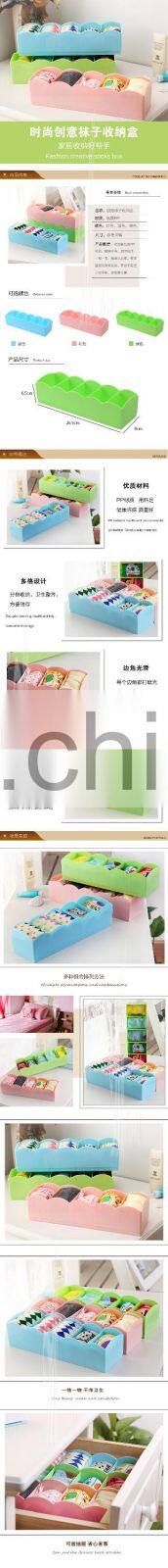 Household Products Socks Plastic Storage Box