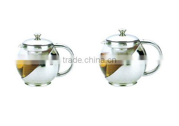 clear glass water pitcher with handle
