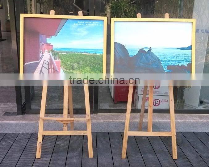 factory hot sale 100% beech easel drawing stand