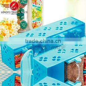 Plastic Condiment Dispenser Set For kitchen Seasoning Bottle