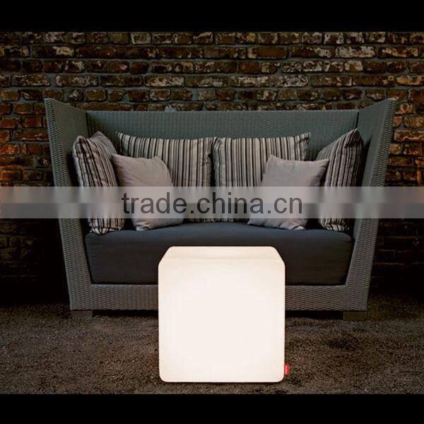 indoor night club led cube furniture sale