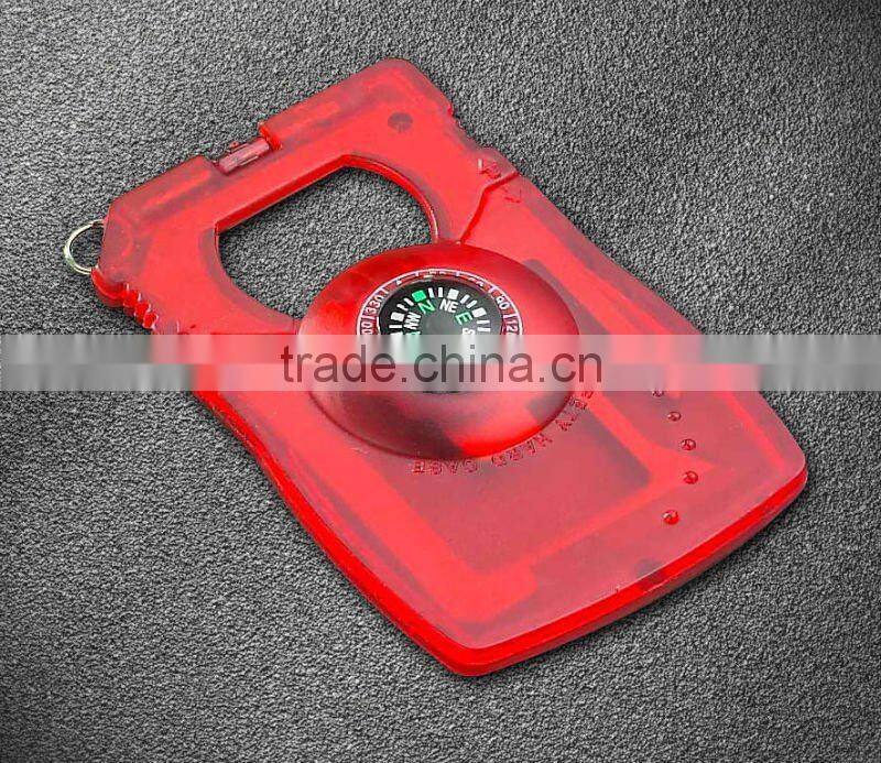 Best Promotion Multi tool Card with Compass Survival Gift Card