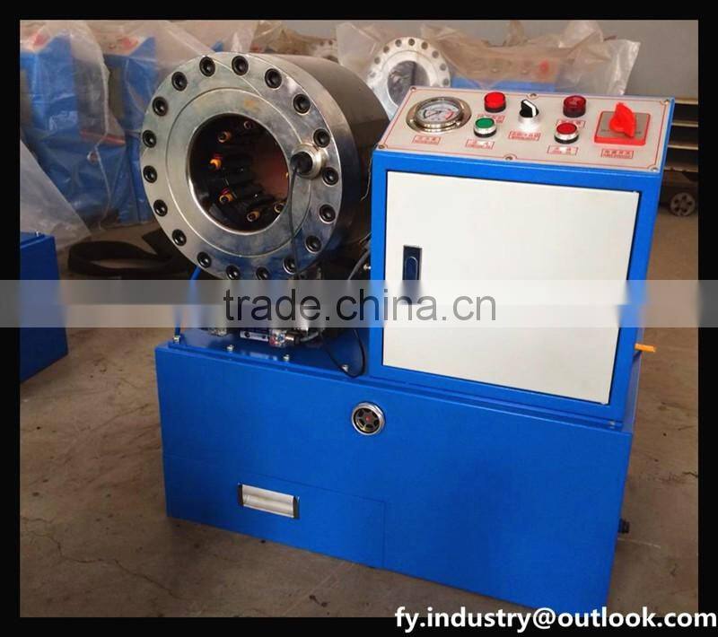 FY69 connector fitting hose crimper price hydraulic hose crimping machine