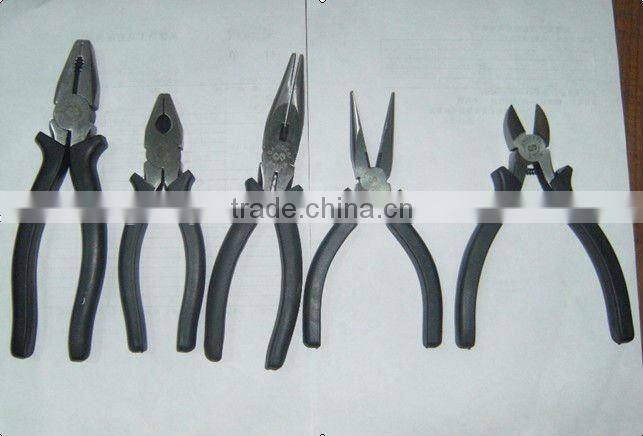8" black handle Japanese function combination pliers