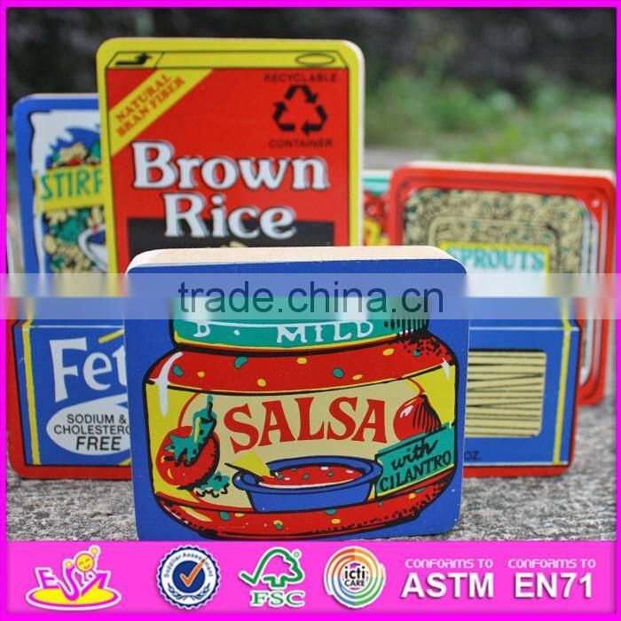 2016 new design children educational toy wooden play dominoes W15A074