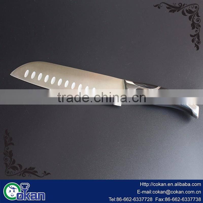 stainless steel chef paring pocket hunting kitchen knife knives set with knife sharpener and scissors