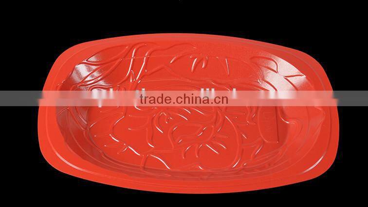 Disposable Plastic Square Plates 2015 Hot Sale Plastic Plates