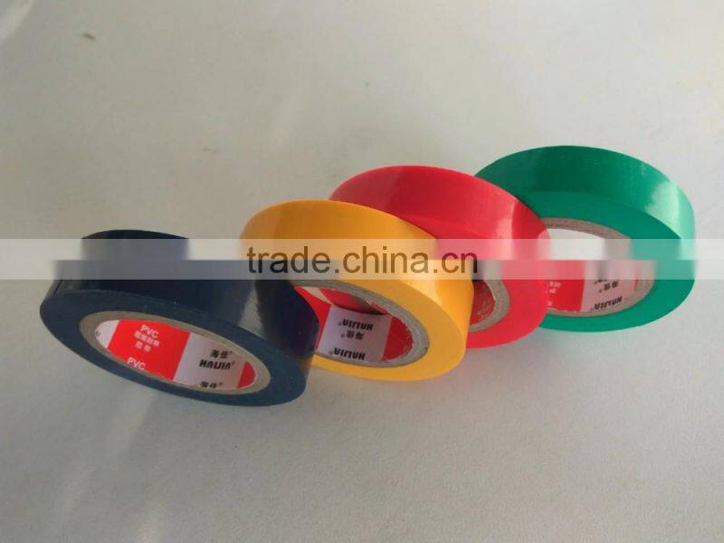 Super Soft Super Gentle PVC electrical Insulation Tape 165micron thickness