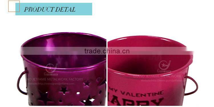 flower pots for garden metal outdoor plant pots