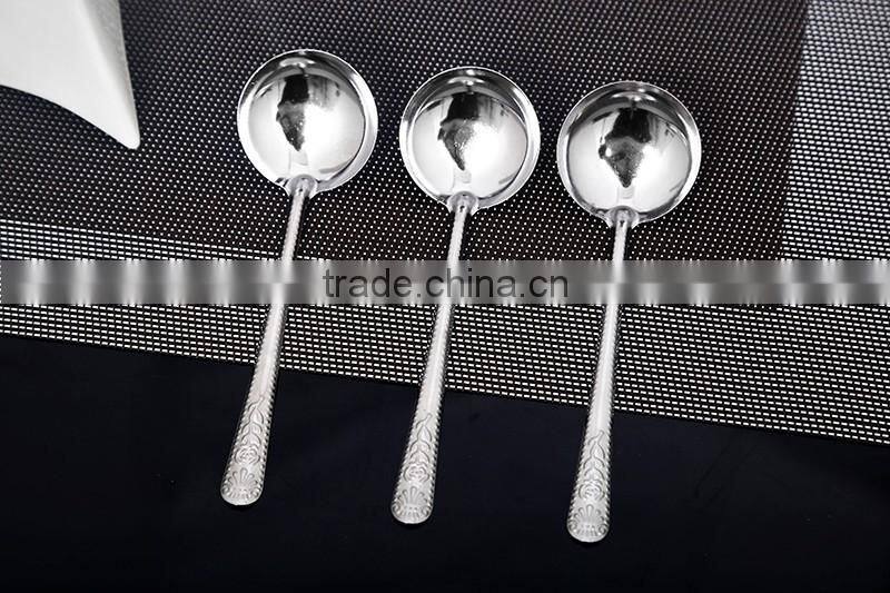 Latest fashion stainless steel spoon from Yiwu factory