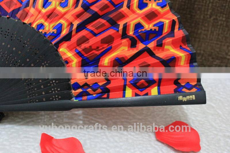 2017 new promotional craft fan with custom-printed