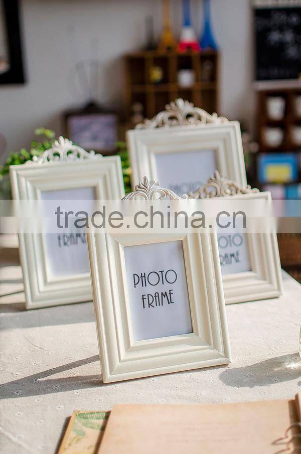 Picture Photo Frame/ White Wooden Photo Picture Frame
