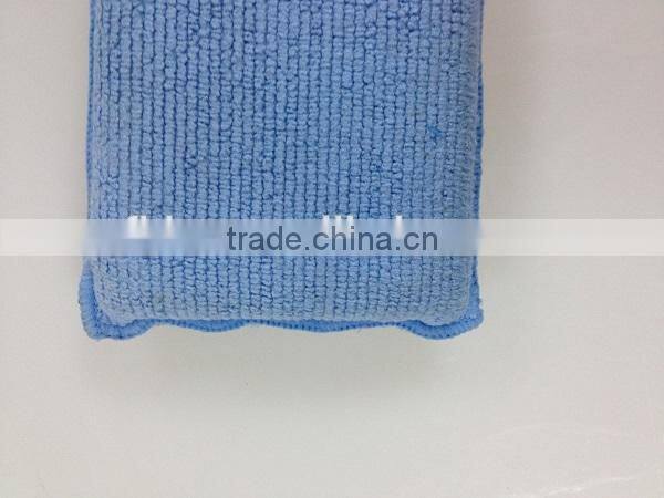 High water absorption dish scourer pad microfiber kitchen sponge