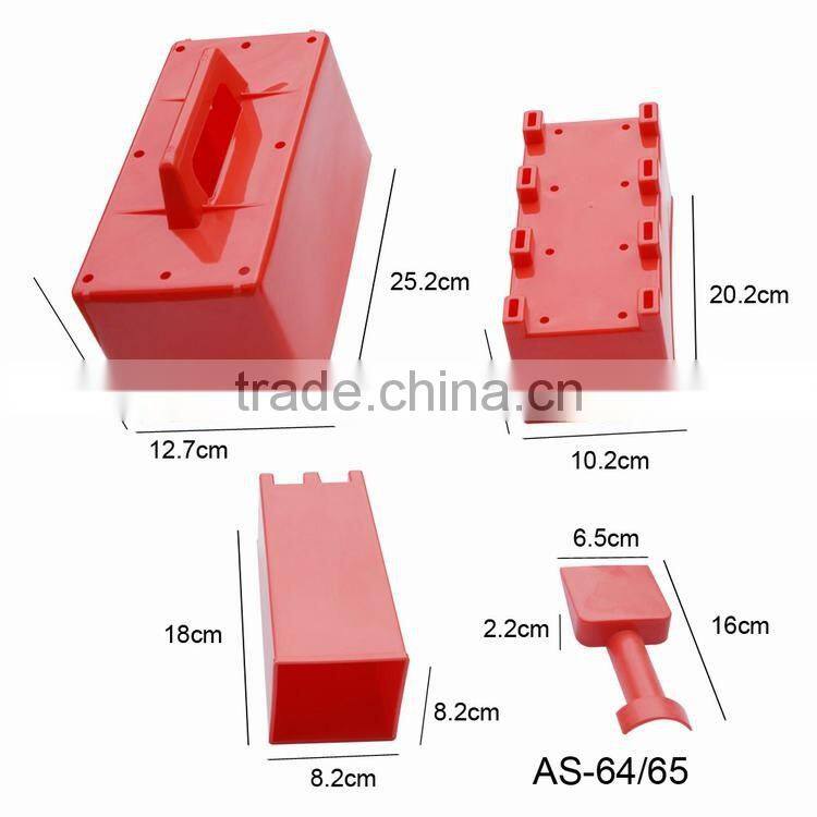 Snowbrick maker snowcastle maker sandcastle maker set beach snow toy set