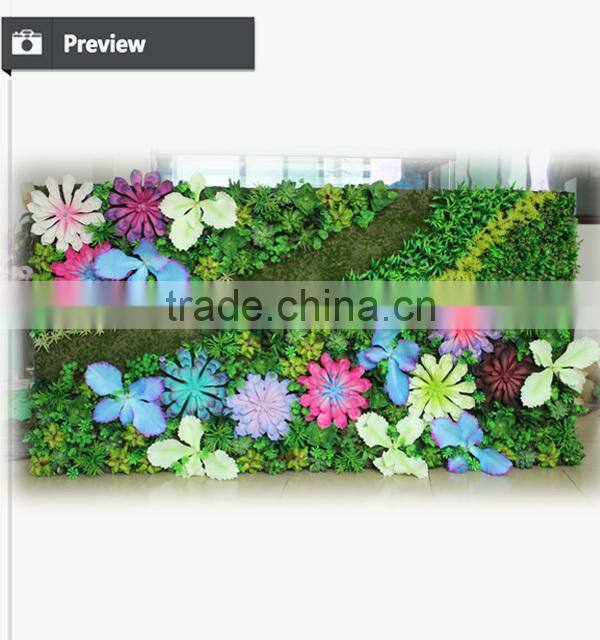 High quality artificial vertical garden decorative artificial plant wall for indoor and outdoor