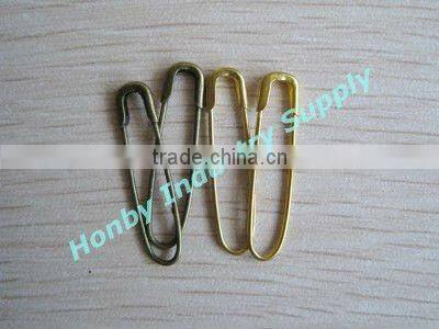Silver color french coilless U Safety Pin with steel Material