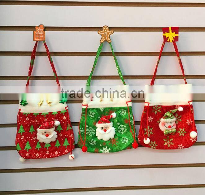 Merry Christmas sock Santa Claus sock in stock Handmade christmas stocking sock Xmas decoration