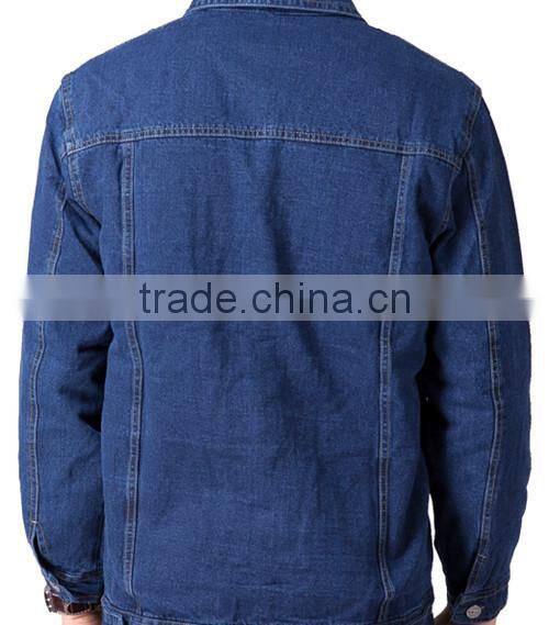 button front stone washed 10.5OZ cotton denim jacket jeans denim pants