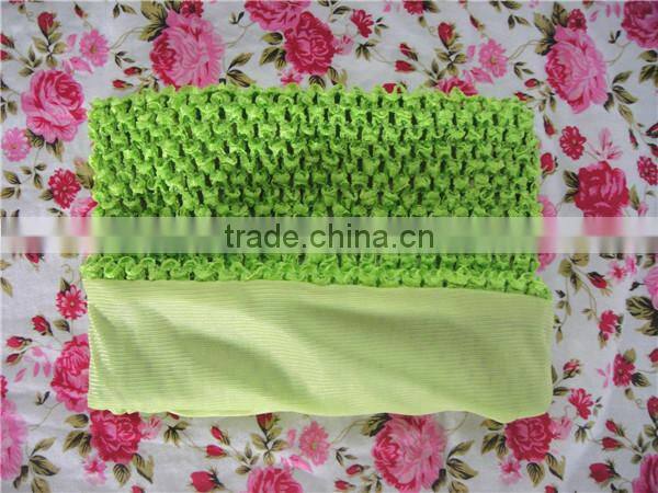 New design crochet top tutu lined