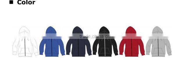 Wholesale custom grey hoodies with zip
