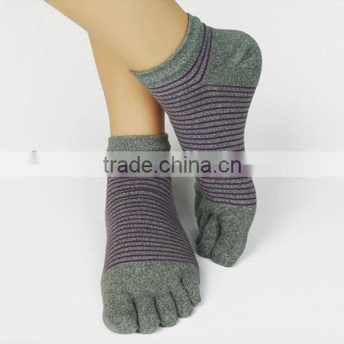 New men's socks pure cotton sports five finger socks toe socks