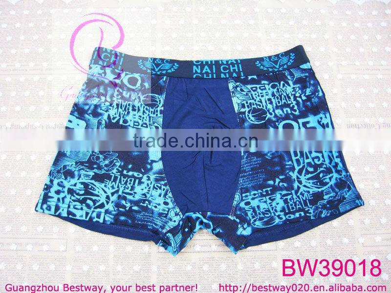 Fashion blue stock underwear for men