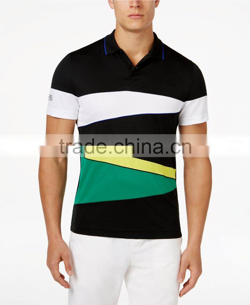 MGOO Custom Made Design Color Combination Printed Polo T Shirt Slim Fit Quick Dry Polo