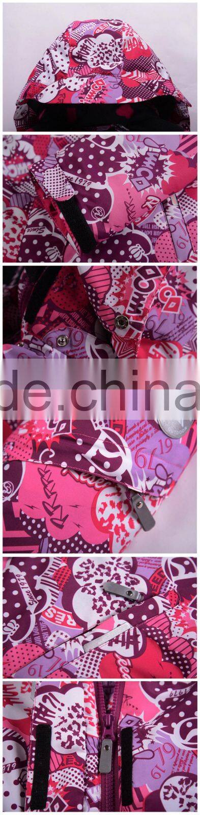 High quality child clothes kid ski jacket kid clothes