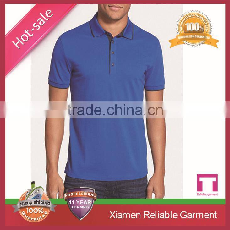 Best selling 2016 custom fashion polo shirt pique wholesale in china