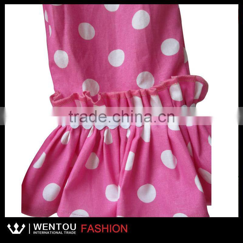 Hot Sale Chevron Girls Ruffle Pants