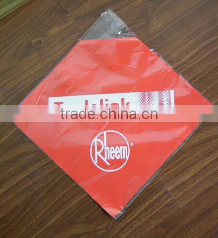 lighted Orange Safety Flag