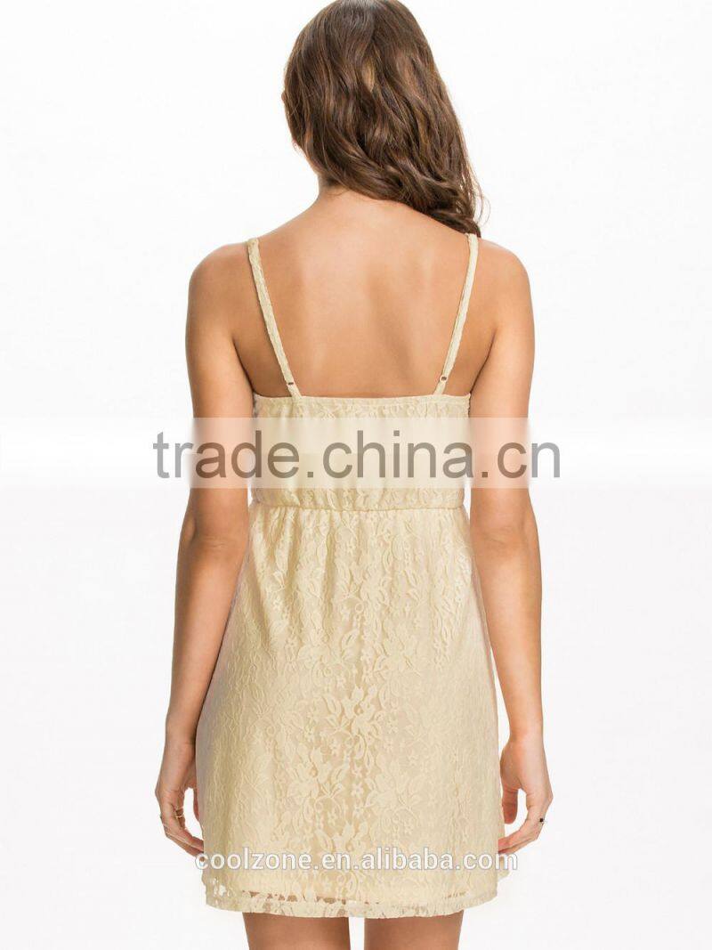 Elegant spaghetti strap evening dress wholesales fashion apparel woman