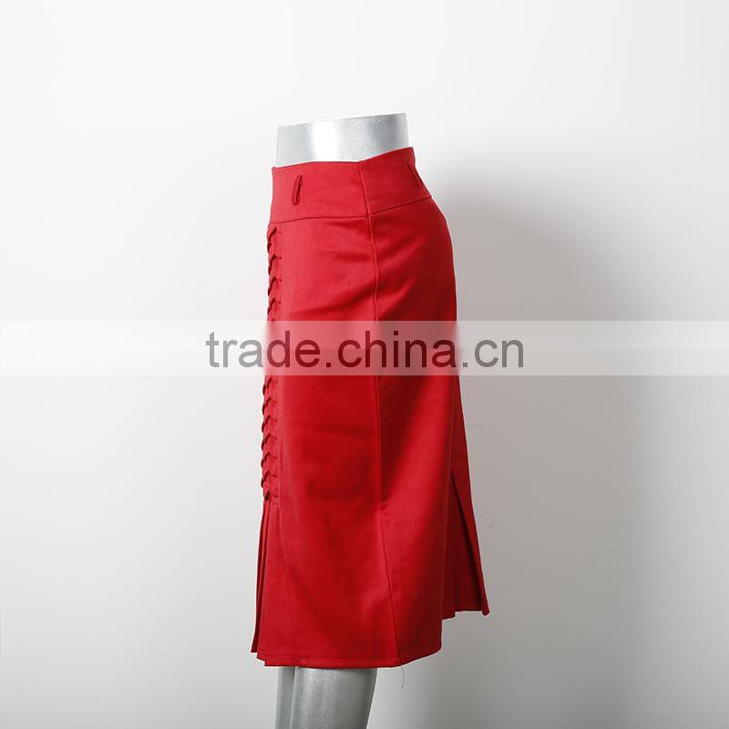 YILEYA new design high waist narrow teen skirt 2015