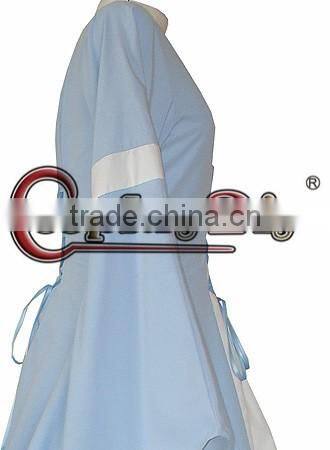 Custom Made Sky Blue Medieval Victorian Gothic Dress Halloween Cosplay Costume