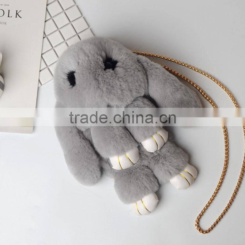 Popular Fashion Rex Rabbit Shoulder bag