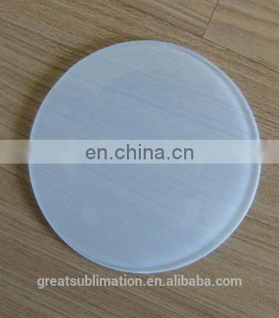 glass tile with coating for sublimation blank glass coasters