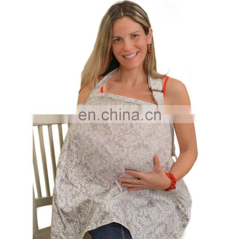 100% Cotton Breathable Breastfeeding Nursing Cover