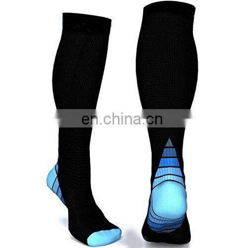 New Long Copper Compression Socks For Running, Athletic Sports, Crossfit, Travel