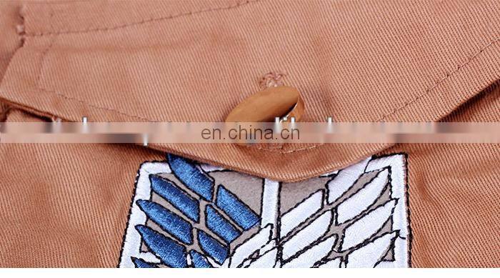 New arrival Anime 100% Cotton Attack on Titan jacket Cosplay hoddie Clothing(size:M/L/XL/XXL/XXXL) Scouting Legion