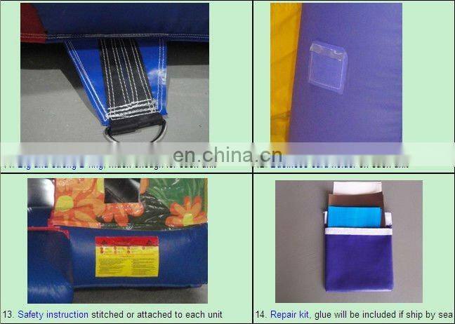 New Designed Jungle Theme Inflatable Playground