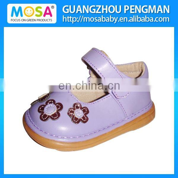 Handmade High Quality Girl Leather Dress breathable Shoe