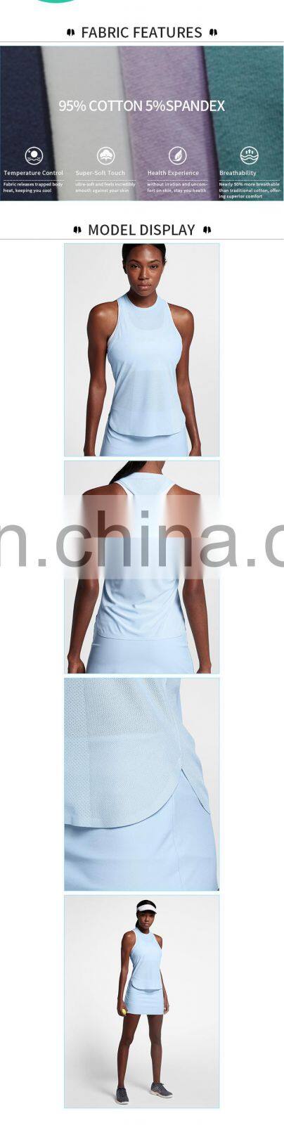 yoga vest cotton sports design your own stringer tank top